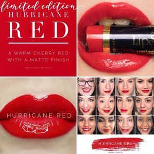 Hurricane Red LipSense Limited Edition NWT